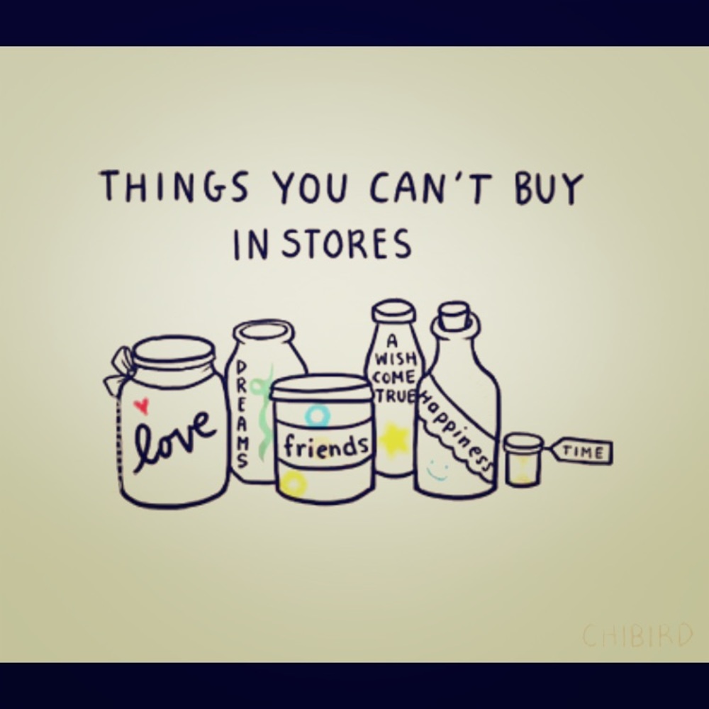 Buy a few things!!